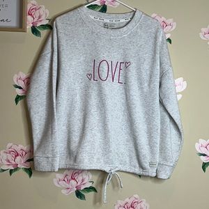 Rae Dunn Women's Crew Neck Pullover Love Sweater & Pants. BB-2